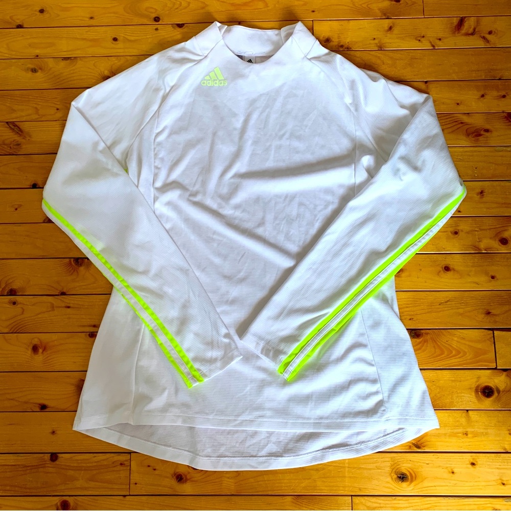 Adidas along sleeve top